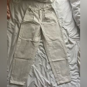 Cotton on white jeans